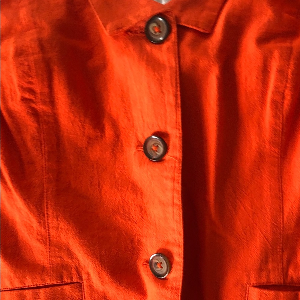 Free People Vibrant Orange suit tube top - Picture 3 of 6